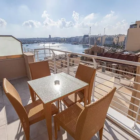 Apartment Beautiful 2br Just Off The Promenade With Seaviews By 360 Estates Sliema